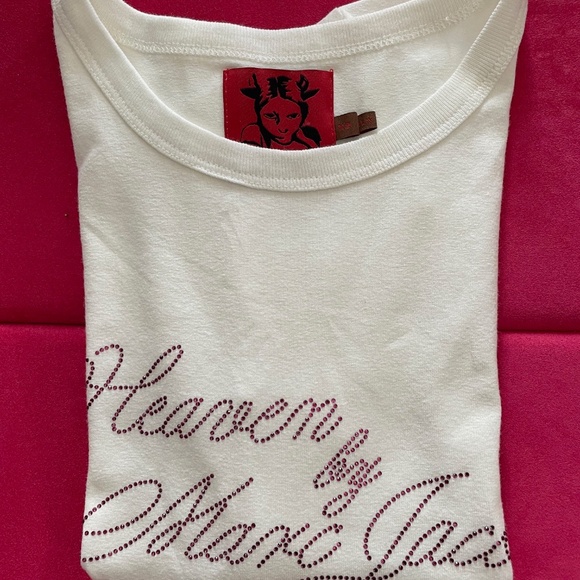 Marc Jacobs Shrunken Heaven Logo Tee XS - Picture 3 of 3